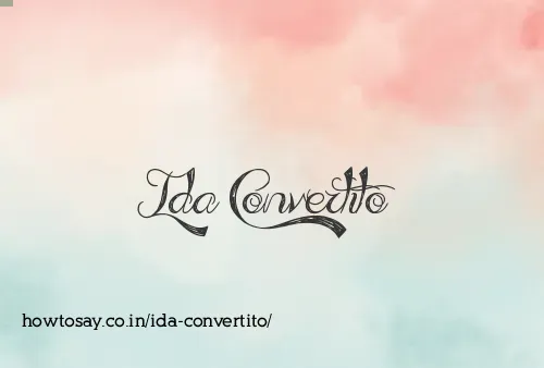 Ida Convertito