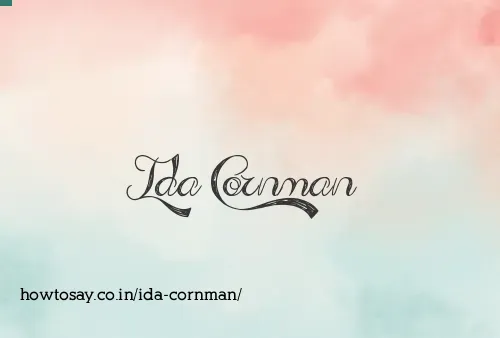 Ida Cornman