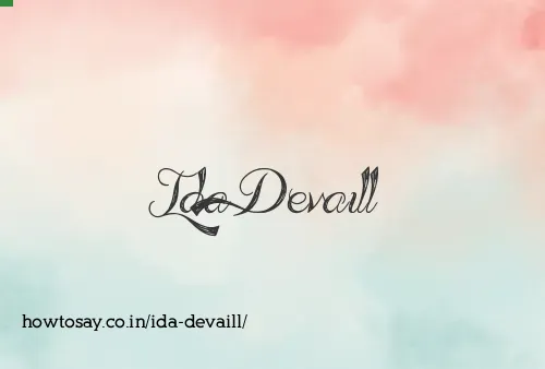 Ida Devaill