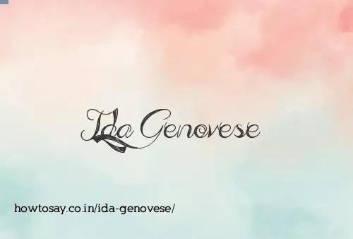Ida Genovese
