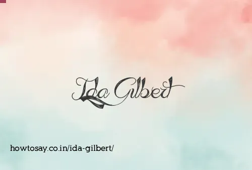Ida Gilbert
