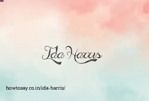 Ida Harris
