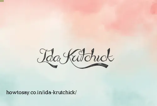 Ida Krutchick