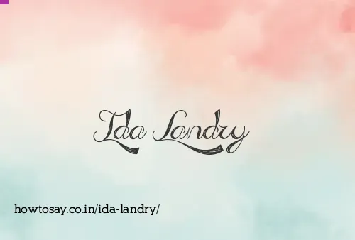 Ida Landry