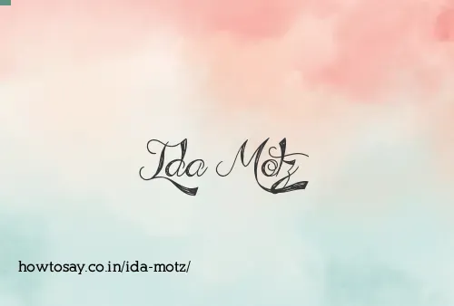 Ida Motz