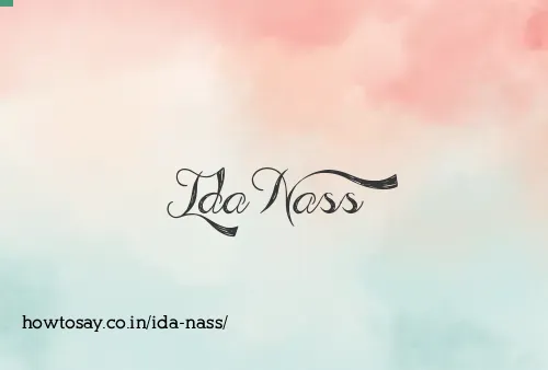 Ida Nass