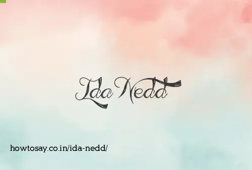 Ida Nedd