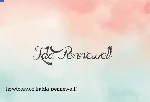 Ida Pennewell