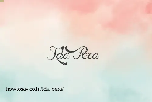 Ida Pera