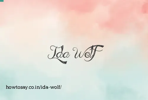 Ida Wolf