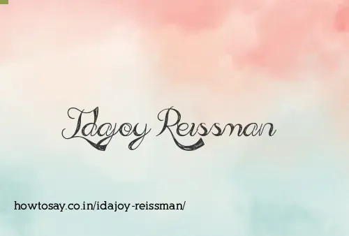 Idajoy Reissman