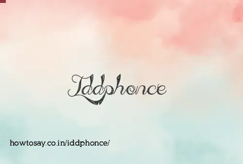 Iddphonce