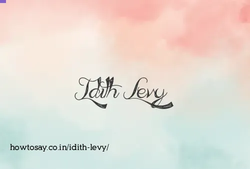 Idith Levy