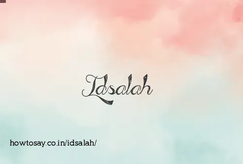 Idsalah