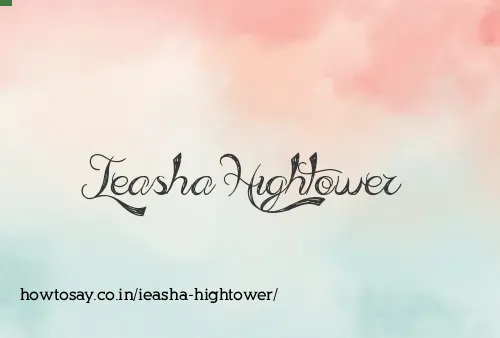 Ieasha Hightower
