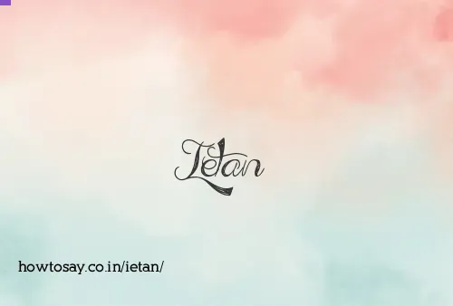 Ietan