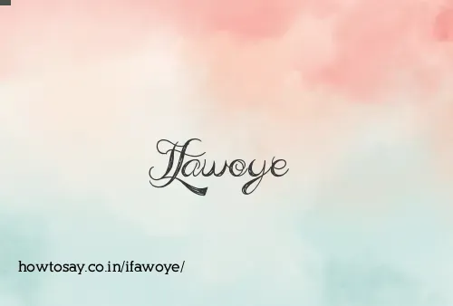 Ifawoye