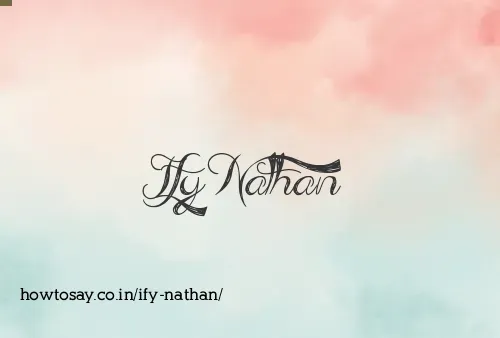 Ify Nathan
