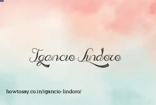 Igancio Lindoro