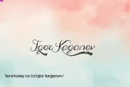 Igor Kaganov
