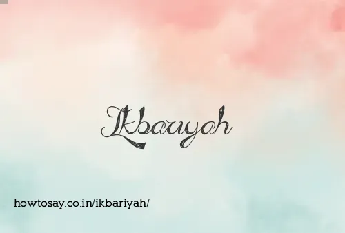 Ikbariyah