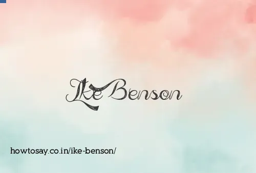 Ike Benson