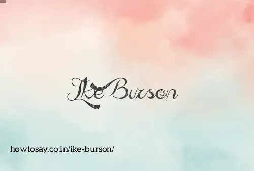 Ike Burson