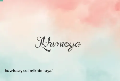 Ikhimioya