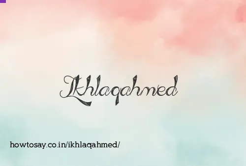 Ikhlaqahmed