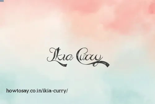 Ikia Curry
