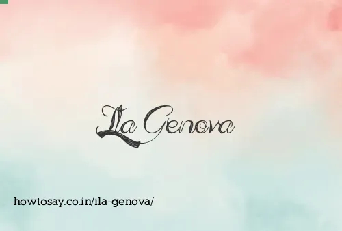 Ila Genova