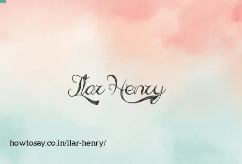 Ilar Henry