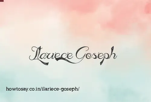 Ilariece Goseph