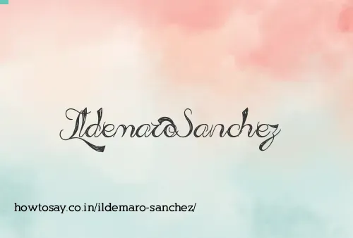 Ildemaro Sanchez