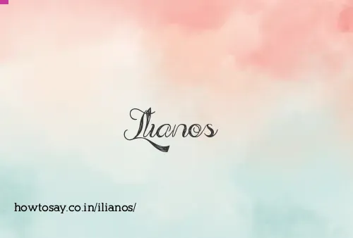 Ilianos