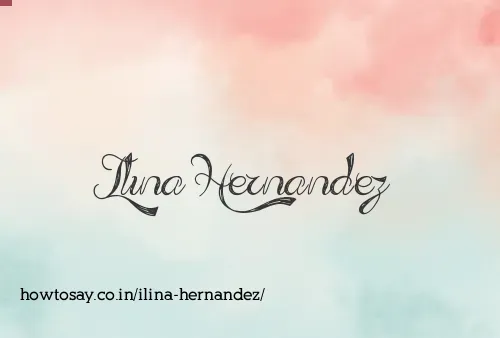 Ilina Hernandez