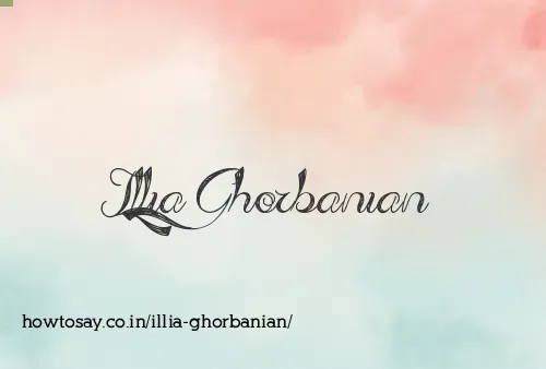 Illia Ghorbanian