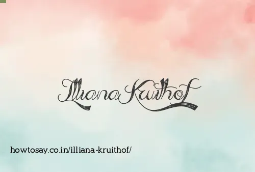Illiana Kruithof