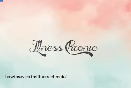 Illness Chronic