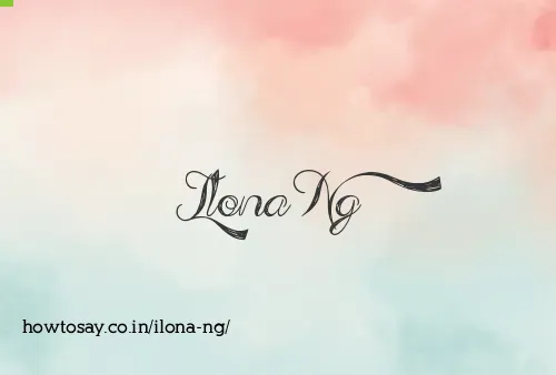 Ilona Ng