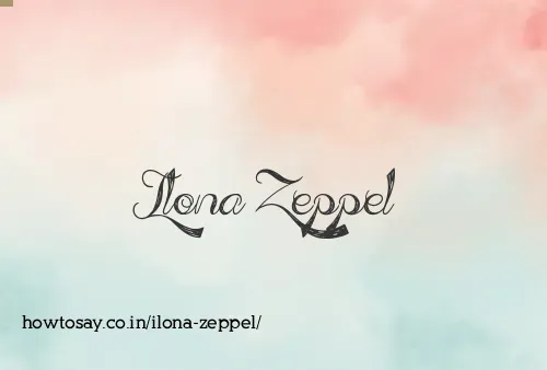Ilona Zeppel