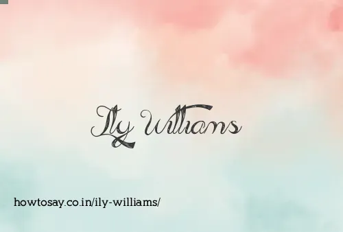 Ily Williams