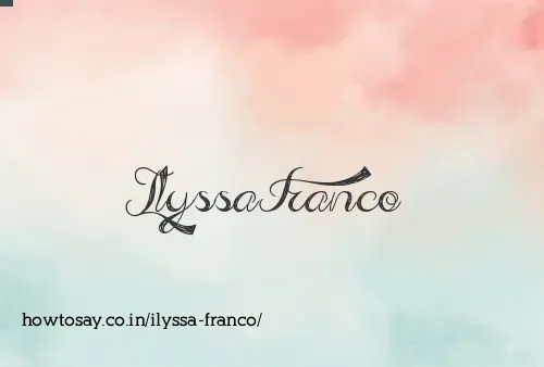 Ilyssa Franco