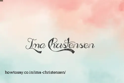 Ima Christensen