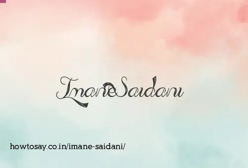 Imane Saidani