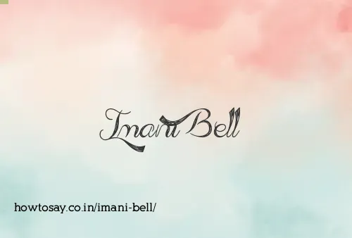 Imani Bell