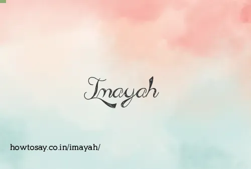 Imayah