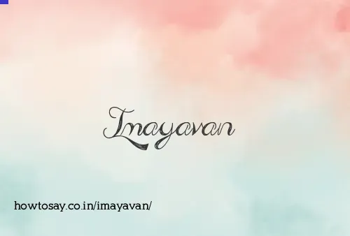 Imayavan