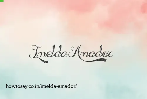 Imelda Amador