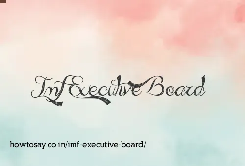 Imf Executive Board